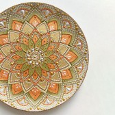 نمونه‌کار آموزش نقطه کوبی روی سفال