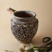 نمونه‌کار آموزش پتینه گلدان سفالی