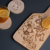 نمونه‌کار آموزش سوخته نگاری روی چوب