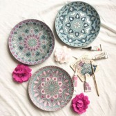 نمونه‌کار آموزش نقطه کوبی روی سفال