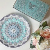 نمونه‌کار آموزش نقطه کوبی روی سفال