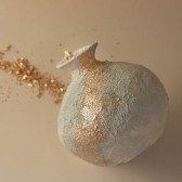 نمونه‌کار آموزش پتینه گلدان سفالی