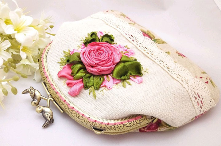 آموزش روبان دوزی پیشرفته