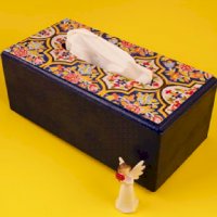 جلسه سوم : آموزش دکوپاژ روی جعبه دستمال کاغذی